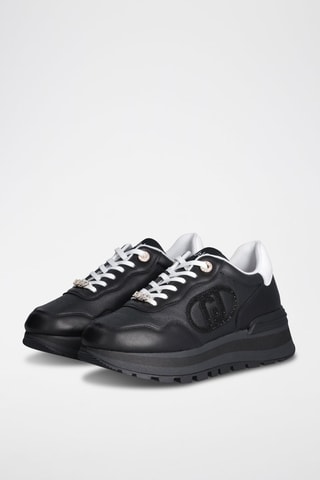 Baskets en cuir Amazing - Noir