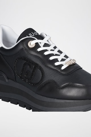 Baskets en cuir Amazing - Noir