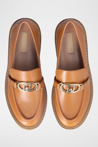 Mocassins en cuir Cora - Camel