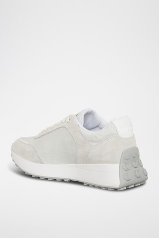Baskets plateformes en cuir Lolo - Blanc