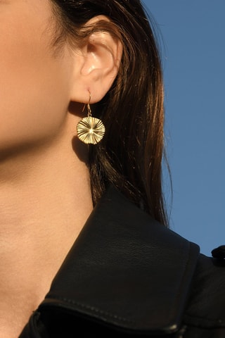 Boucles d’oreilles Mahe - Doré