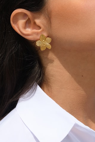 Boucles d’oreilles Leopoldine - Doré