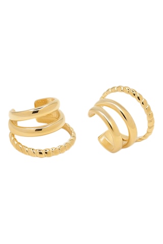 Boucles d’oreilles Solange - Doré