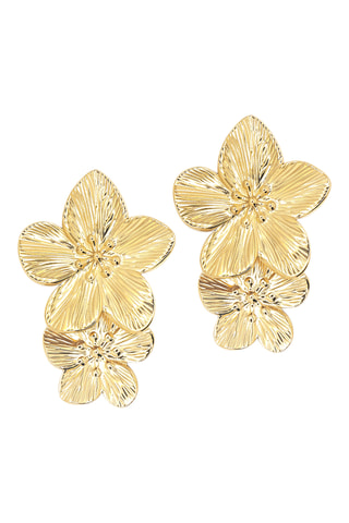 Boucles d’oreilles Thérèse - Doré