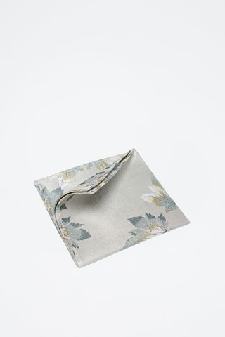 Pochette en soie - Vert tilleul