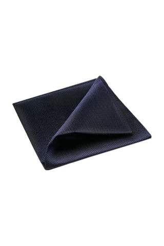 Pochette en soie - Bleu marine