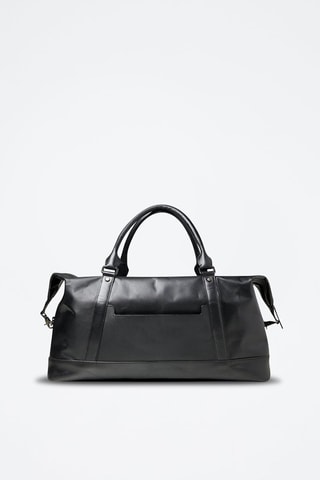 Sac de voyage en cuir - Noir