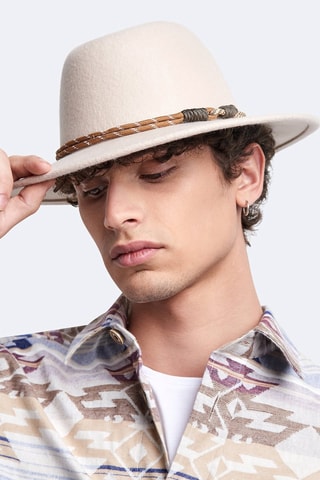 Chapeau en laine - Blanc