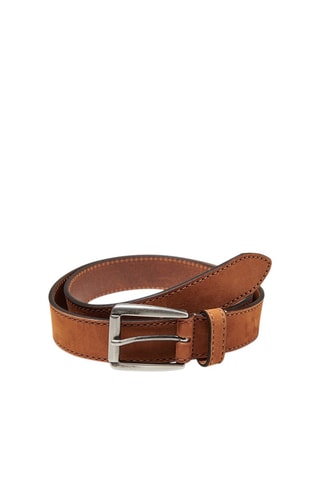 Ceinture en cuir - Marron clair