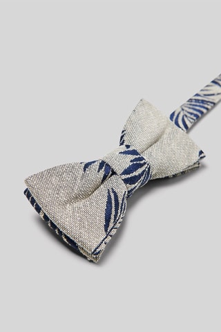 Nœud papillon en soie - Gris
