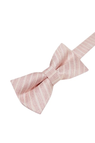 Nœud papillon en soie - Rose