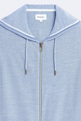 Cardigan à capuche - Bleu