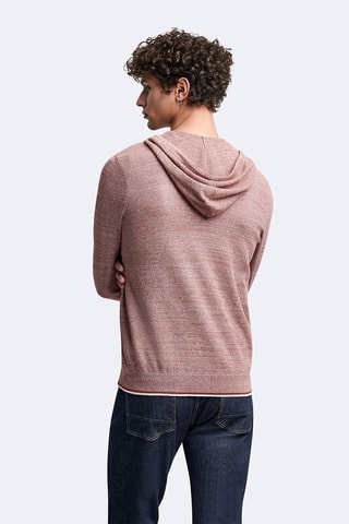 Cardigan à capuche - Rose