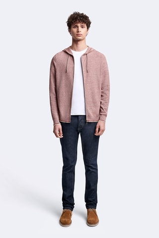 Cardigan à capuche - Rose