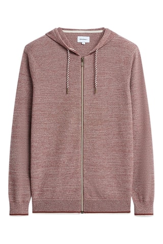Cardigan à capuche - Rose