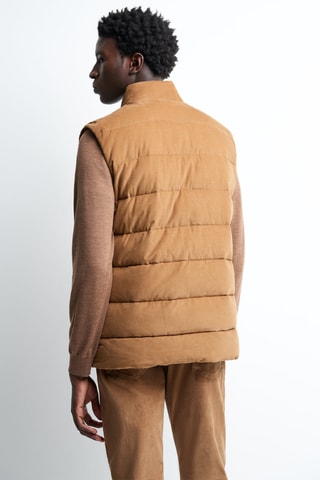 Doudoune sans manches - Marron