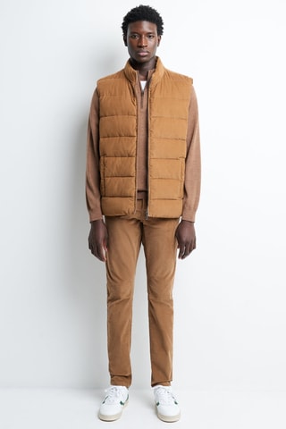 Doudoune sans manches - Marron