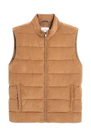 Doudoune sans manches - Marron