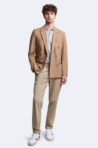 Pantalon regular - Beige