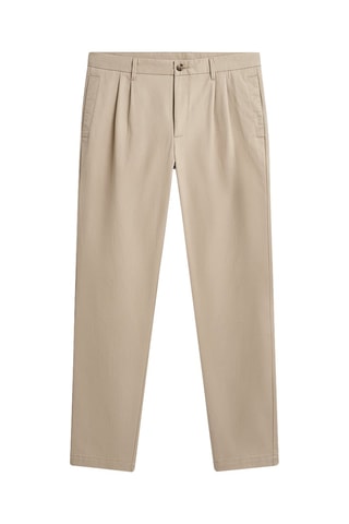 Pantalon regular - Beige