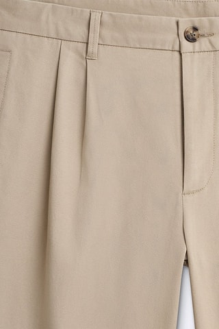 Pantalon regular - Beige