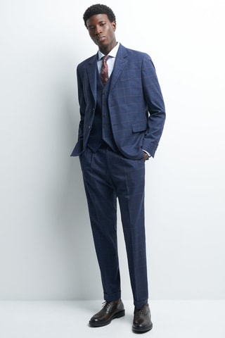 Pantalon slim - Bleu