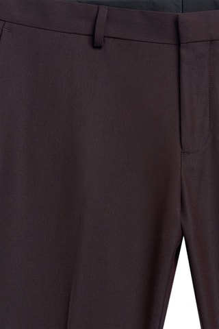 Pantalon extra-slim stretch - Bordeaux