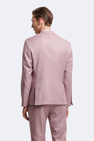 Veste de costume en laine - Rose