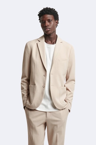 Veste de costume slim - Beige