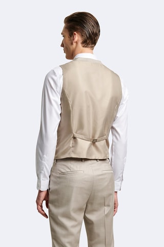 Gilet de costume en laine - Beige