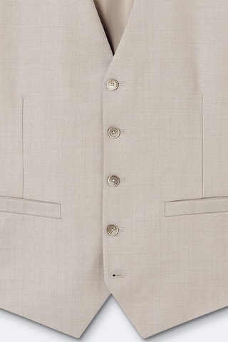 Gilet de costume en laine - Beige