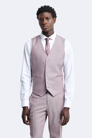 Gilet de costume - Rose