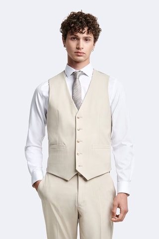 Gilet de costume - Beige