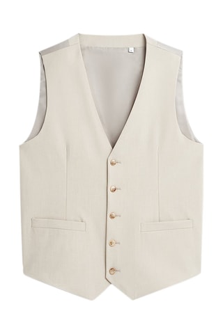 Gilet de costume - Beige