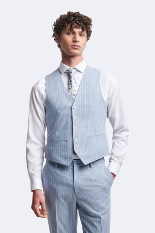 Gilet de costume - Bleu