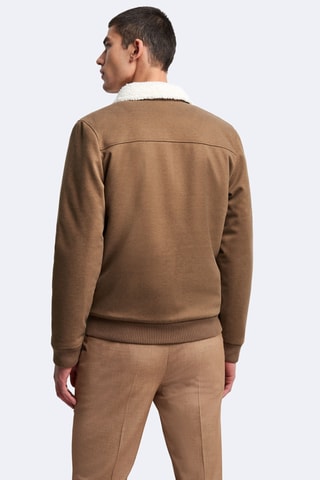 Blouson sherpa - Marron