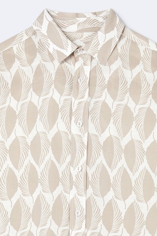 Chemise regular - Beige