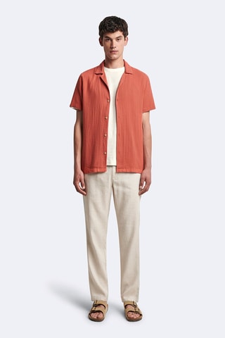 Chemise regular - Orange foncé