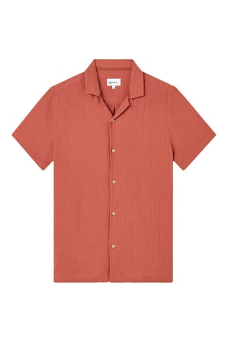 Chemise regular - Orange foncé
