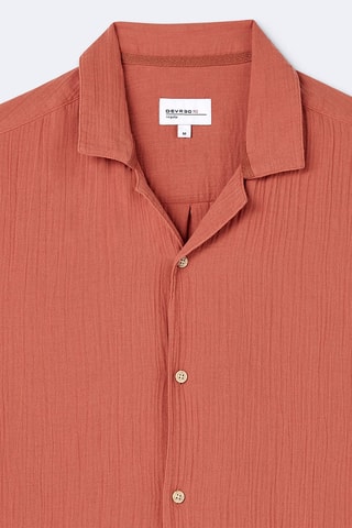 Chemise regular - Orange foncé