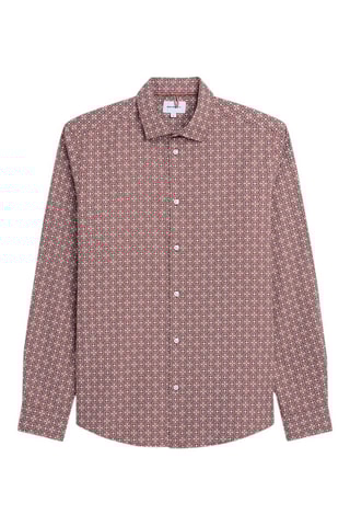 Chemise slim - Rouge
