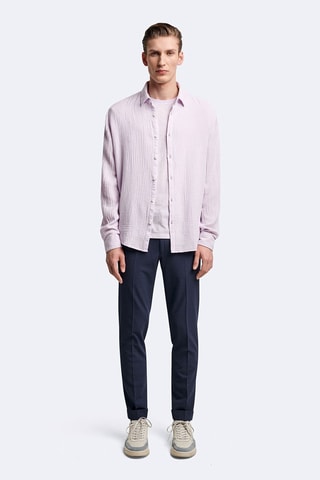 Chemise slim - Violet clair