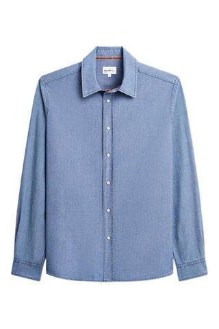 Chemise regular - Bleu