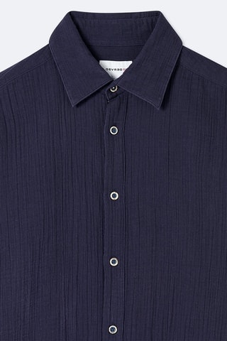 Chemise slim - Bleu
