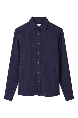 Chemise slim - Bleu