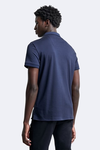 Polo slim - Bleu