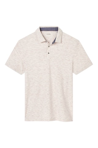 Polo slim - Beige chiné