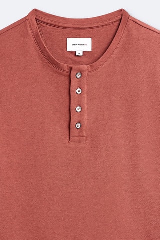 T-shirt slim - Orange foncé