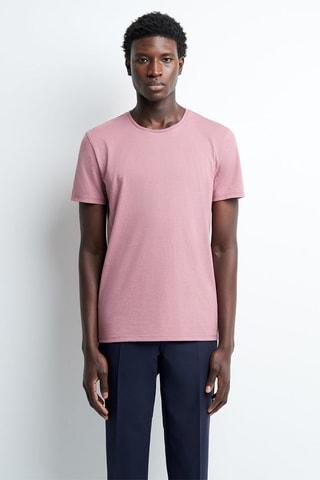 T-shirt slim - Rose