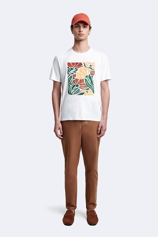 T-shirt slim - Écru